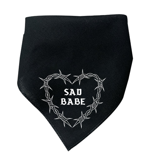 Sad Babe Dog Bandana