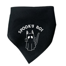 Load image into Gallery viewer, Spooky Boi Cat Bandana