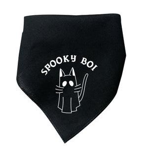 Spooky Boi Cat Bandana