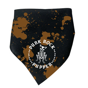 Punk Rock Pupper Dog Bandana