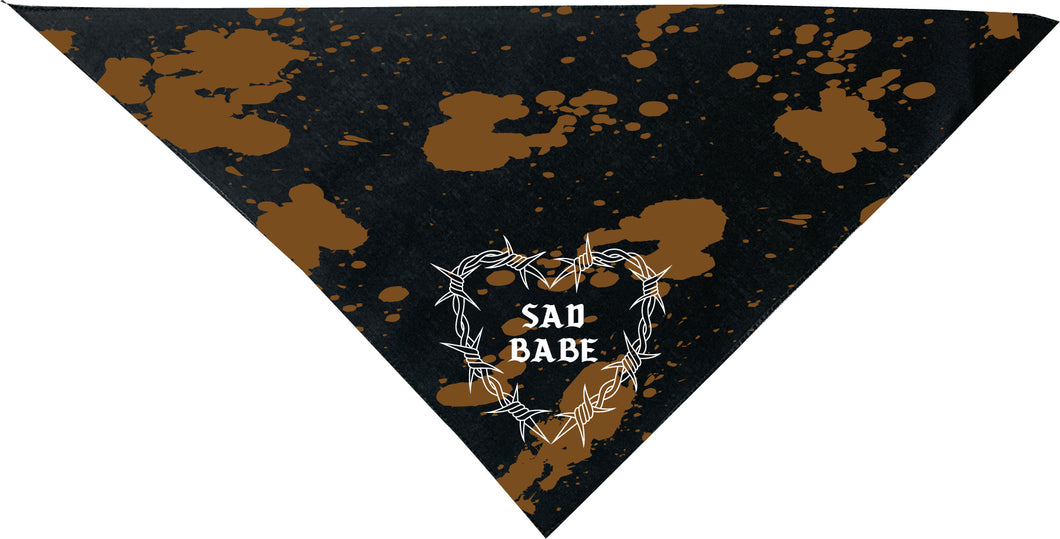 Sad Babe Dog Bandana