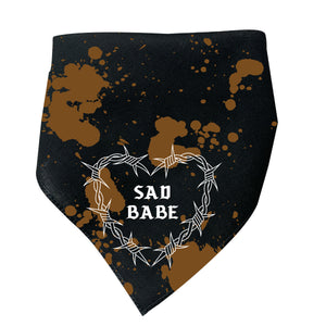 Sad Babe Dog Bandana