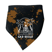 Load image into Gallery viewer, Sad Diego Skull Dog Bandana