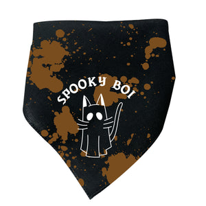 Spooky Boi Cat Bandana