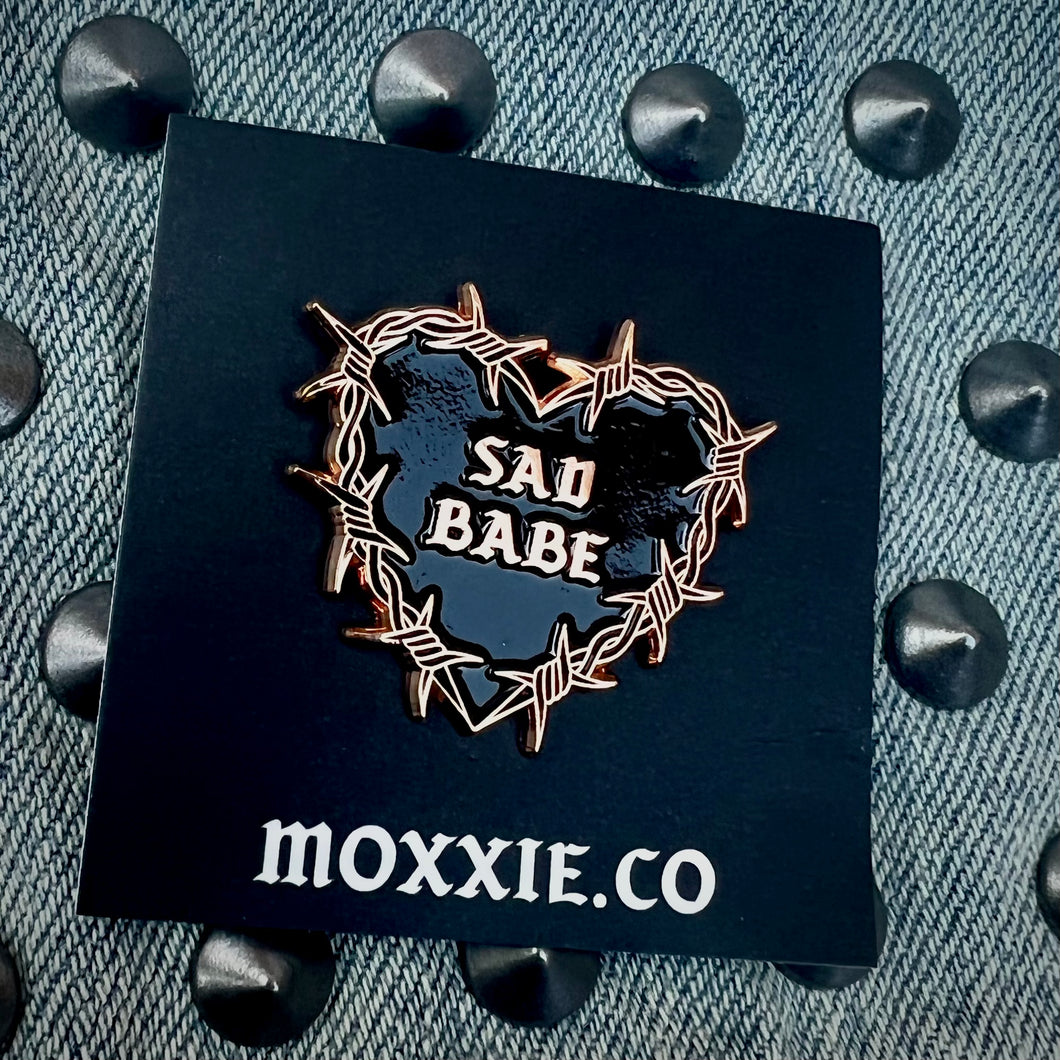 Sad Babe Pin