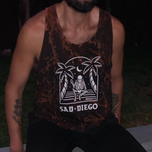 Load image into Gallery viewer, Sad Diego Bleached Men&#39;s Tank