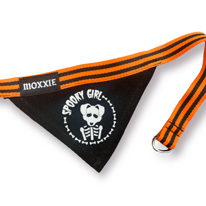 Spooky Girl! Adjustable Pet Bandana