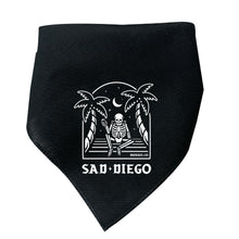 Load image into Gallery viewer, Sad Diego Skull Dog Bandana