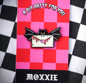 Batty for You Pin