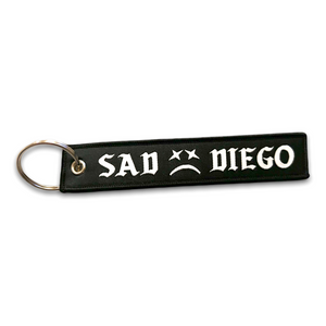 Sad Diego Woven Keychain